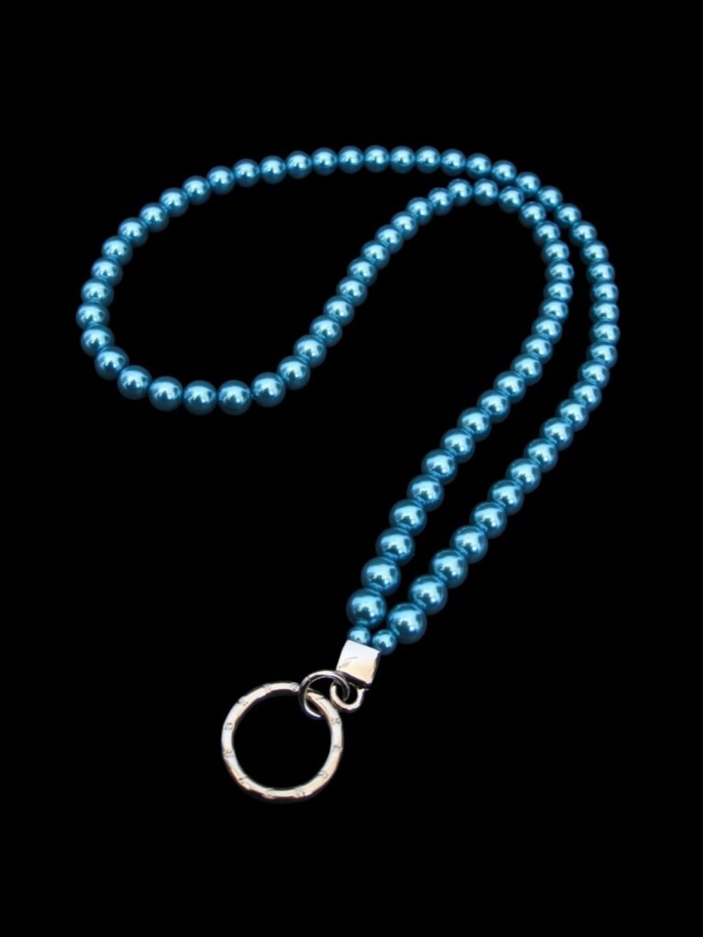 Dyrberg/Kern Hella turquoise blue pearl necklace